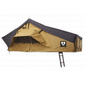 TENTE DE TOIT BIG WILLOW 140 - CAMEL ET NOIR - VICKYWOOD