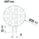 AMPOULE G4 21 LEDS SMD2835 35MM BC