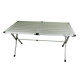 TABLE ALU 4 PERSONNES 110X72X70 CM