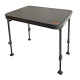 TABLE ALUMINIUM AMICA 2 PERSONNES 80 X 60 X 55/75 CM