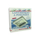 LANTERNEAU 40x40 CM BEIGE AVEC MOUSTIQUAIRE