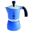 CAFETIERE FIAMMETTA 3 TASSES FLUO BLEU