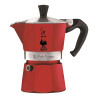CAFETIERE MOKA EXPRESS 3 TASSES ROUGE