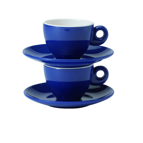 ESPRESSO SET BLEU (2 TASSE + 2 SOUS TASSE)