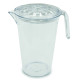 PICHET AVEC COUVERCLE 1,8L ROYAL TRANSPARENT
