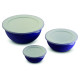 SET DE 3 SALADIERS AVEC COUVERCLE VIOLET