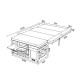 MALLE EGOE NESTBOX HIKER 410 GRIS - COMPLETE SET +