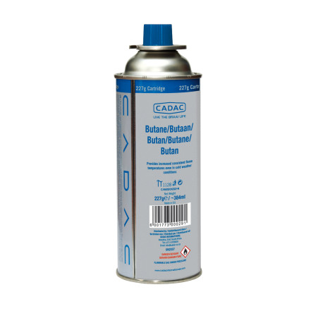 CARTOUCHE DE GAZ A BAIONETTE 227G