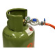 DETENDEUR UNIVERSEL AVEC REGULATEUR DE PRESSION ET MANOMETRE 85CM OVERFLOW