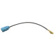 ADAPTATEUR DANTENNE DAB FAKRA FEMELLE SMA MALE