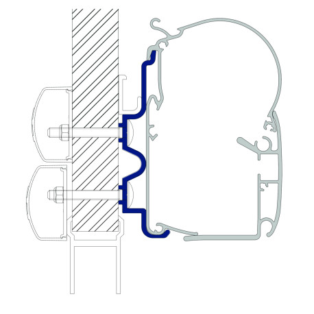 ADAPTER PW-HYMER CAMP-4PCS