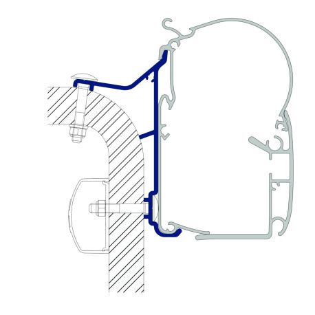 ADAPTER PW-HYMER VAN B2-3M