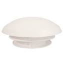 AERATEUR DE TOIT DIAMETRE DE PERCAGE 110MM PLASTIQUE BLANC