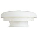 AERATEUR DE TOIT DIAMETRE DE PERCAGE 110MM PLASTIQUE BLANC