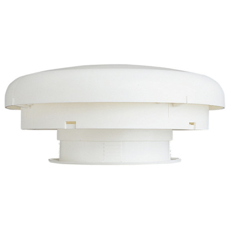 AERATEUR DE TOIT DIAMETRE DE PERCAGE 110MM PLASTIQUE BLANC