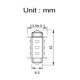 AMPOULE LED SPADE SMD 3014 BAIONETTE BC