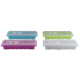 BAC A GLACONS + COUVERCLE 4 COLORIS ASSORTIS