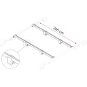 BARRES FIXING BAR RAIL