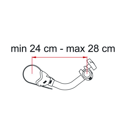 BIKE BLOCK PRO 2 EMBOUTS ROUGES