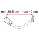 BIKE BLOCK PRO 3 EMBOUTS ROUGES