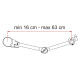 BIKE BLOCK PRO D 2 EMBOUTS ROUGES