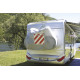 BIKE COVER CARAVAN 2 VELOS NOIR ET GRIS