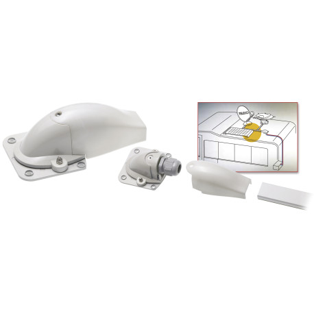 BOITIER SERRE CABLE EN ALU POUR TOIT