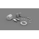 BOUCHON GAUCHE ROULEAU F35 TITANIUM