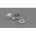 BOUCHON GAUCHE ROULEAU F35 TITANIUM