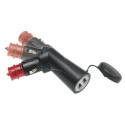 CHARGEUR PIVOTANT 2 USB 12V/24V 5V 2,1A