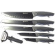 COFFRET DE 6 COUTEAUX ANTIADHESIFS LUXE