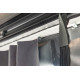 CURTAINS KIT DARK GREY 6 PCS