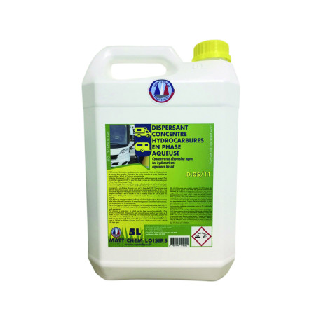 DISPERSANT HYDROCARBURE EN PHASE AQUEUSE BIDON 5L