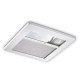 DOME DE TOIT MINI HEKI STYLE 40x40 CM AVEC VENTILAT PERMANENTE TOIT DE 43 A 60MM