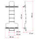 ECHELLE DELUXE DJ DUCATO EMBOUTS NOIRS