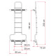 ECHELLE DELUXE DJ DUCATO H3 DEEP BLACK
