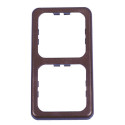 ENTOURAGE CACHE-VIS DOUBLE GRIS