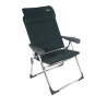 FAUTEUIL AIR ELITE GRIS AVEC APPUI-TETE PLAT - CRESPO
