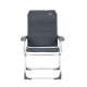 FAUTEUIL AIR ELITE GRIS AVEC APPUI-TETE PLAT - CRESPO