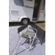 FAUTEUIL DIRECTOR MESH GRIS CHINE BAHIA