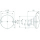 FEU ARRIERE BRS 710-W TRANSLUCIDE