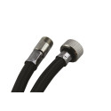 FLEXIBLE 1/2F - 3/8F TRESSE NYLON NOIR 2m