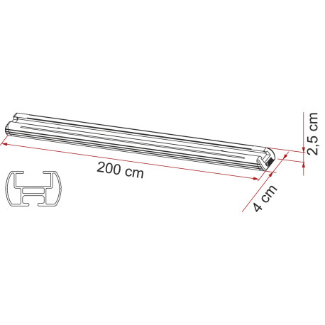 GARAGE BARS 2 PCS