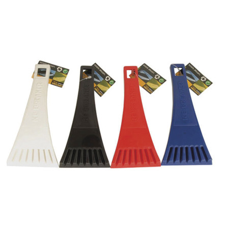 GRATTOIR DE GLACE 4 COULEURS ASSORTIES