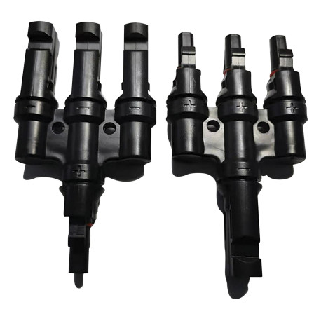 KIT 2 RACCORDS MC4 TRIPLES IP67