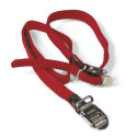 KIT 2 SANGLES INOX ROUGE