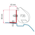 KIT ADAPTATEUR NISSAN NV200 F35PRO