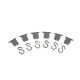 KIT AWNING HANGERS 6 CLIPS