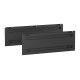 KIT DE CACHES DE RECOUVREMENT POUR LHIVER POUR LS 100 ET LS 200 NOIR