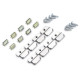 KIT DE MONTAGE POUR TOIT ENTRE 26 ET 27 MM POUR DOME DE TOIT MICRO HEKI